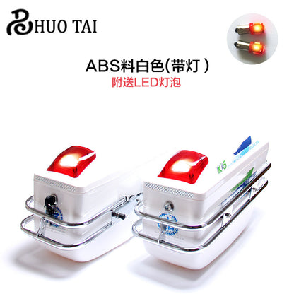 Modified motorcycle side box ABS with light box 3126736992 1799552924