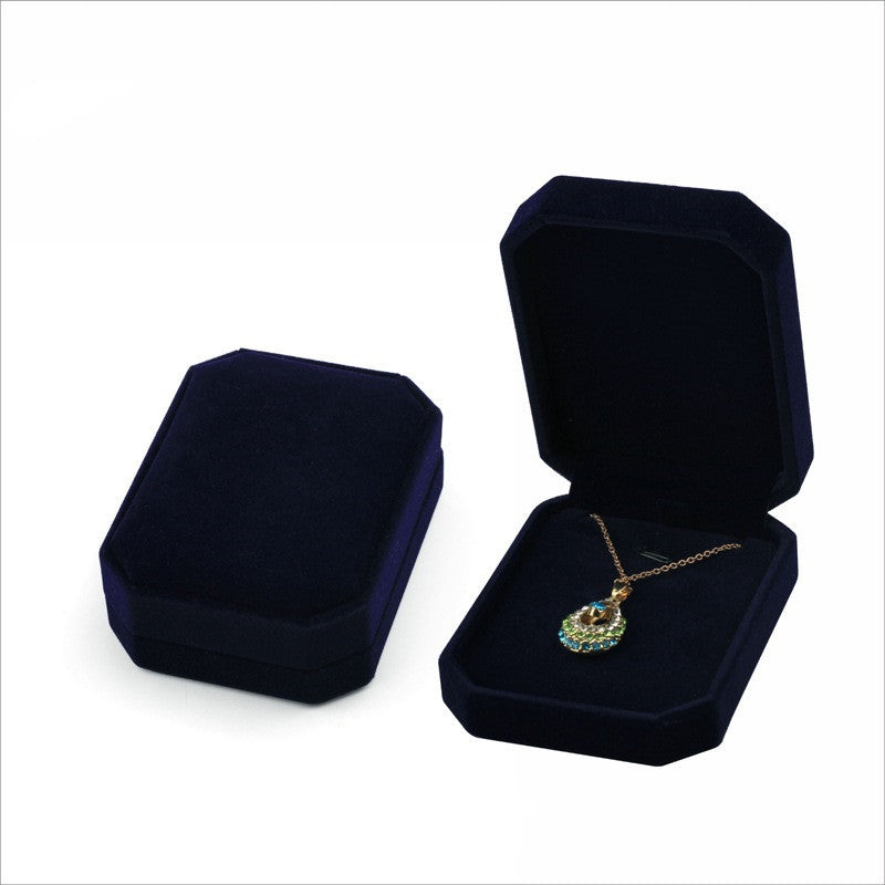Dark Blue Octagonal Ring Box Necklace Pendant Jewelry Box 3130322910129 4ecfdfb7 7f1f 4300 9d26 3ffd7bb66d55
