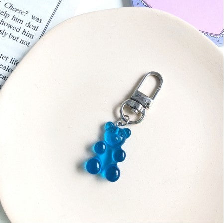 Candy Color Bear Keychain Female Cute Resin 3130a64e 8d61 497e ad13 515c880e6f5b