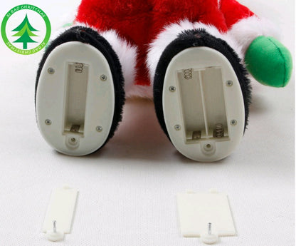 Christmas Decorations Electric Santa Toys Creative Twist Music Santa Claus Dolls 3140955766671