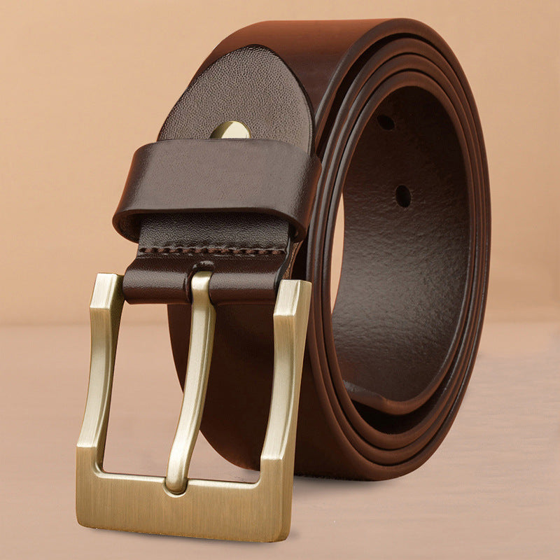 Belt Men's Pin Buckle Business Casual Simple 314147c8 ace6 4571 9312 d3567ca75b7b