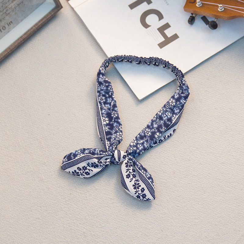 Big bow tie bunny ears headband 3155003896653