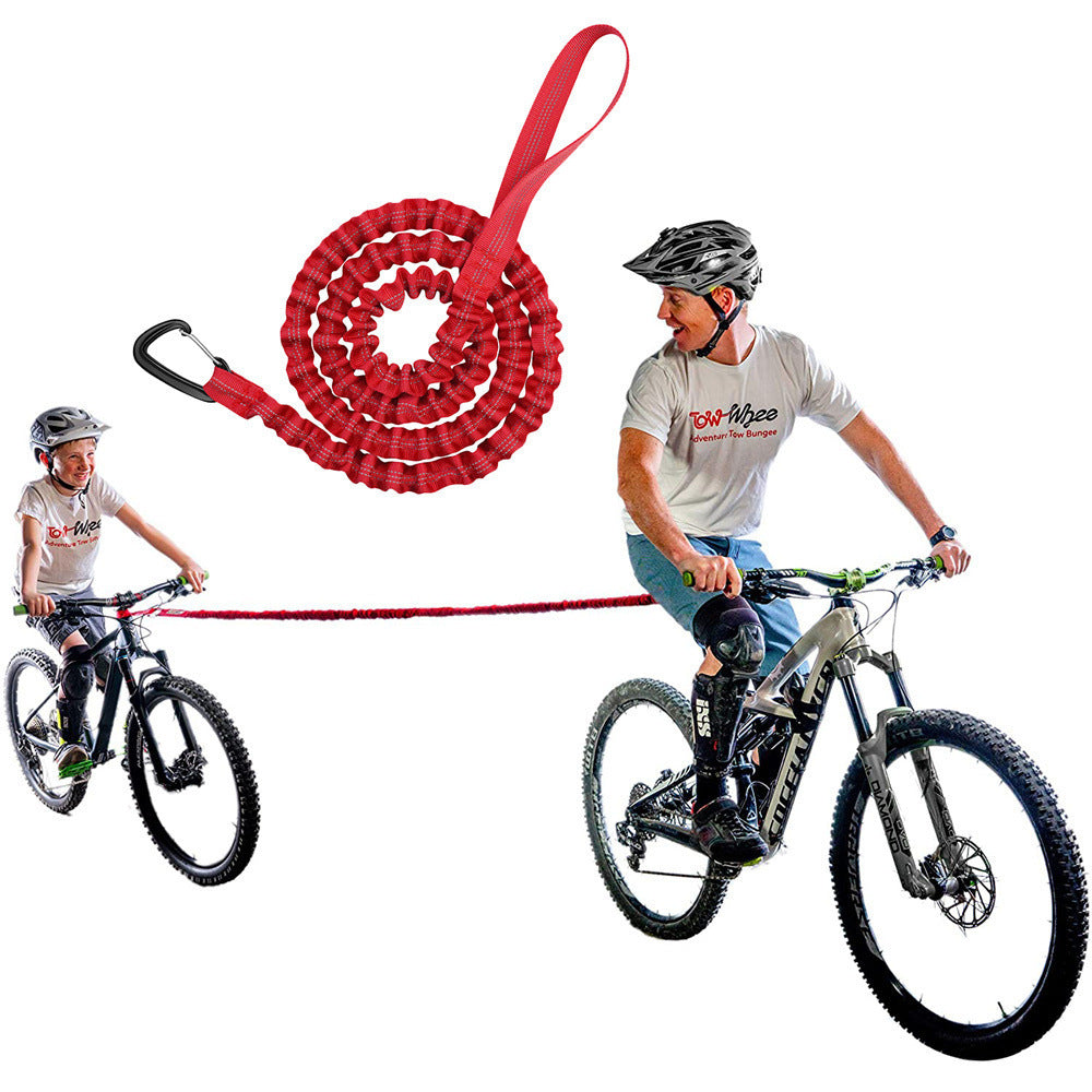 Bicycle Traction Mountain Bike Parent-child Pull Portable Trailer Rope 315d5ada 5813 4c8b a725 2c540c4b5b2d