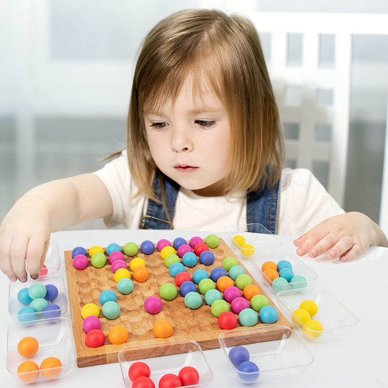 Wooden Fun Children's Early Education Board Game Educational Toys 3163887822325