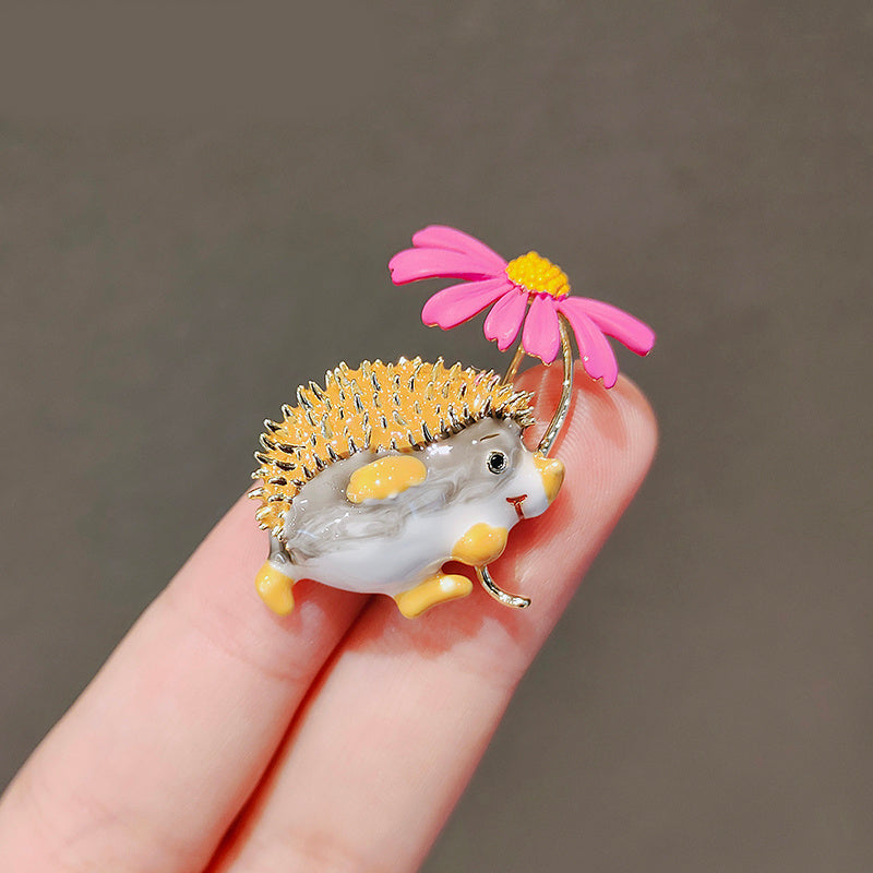 Little hedgehog brooch 3169054616165
