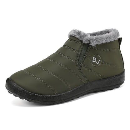 Water-repellent Cloth Cotton Boots Men's And Women's Same Large Size ShortBoots 3169098d 1e9e 4fce a122 37c71de42c47