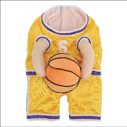 Creative Dog Basketball Costume With Ball 316d6d4a ff08 4ca8 a57c ae14fffd4bf6