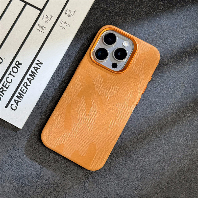 Phone Case Advanced Simple Camouflage Leather Magnetic 316de3d6 2528 463c 9f3f 429ac1cd2a93