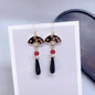 Chinese Style Retro Plum Blossom Scallop Earrings Women's New Chinese Style 3170ddeb bfbb 47b9 b42b a2b131688eb3