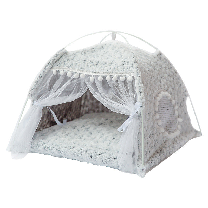 Semi-enclosed pet bed 3173600487110