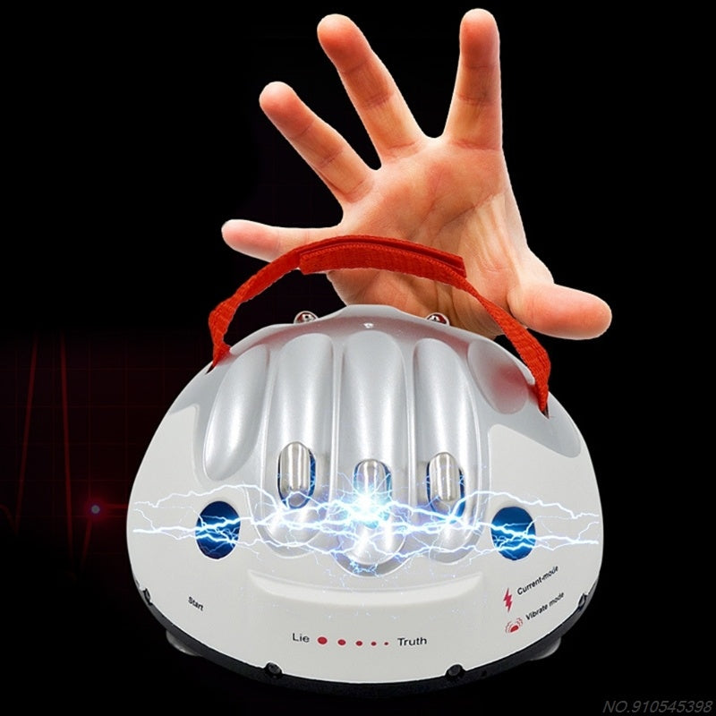 Mini Electric Shock Lie Detector Whole Person Tidy Board Game Game Party Machine Truth-speaking Big Adventure Decompression T