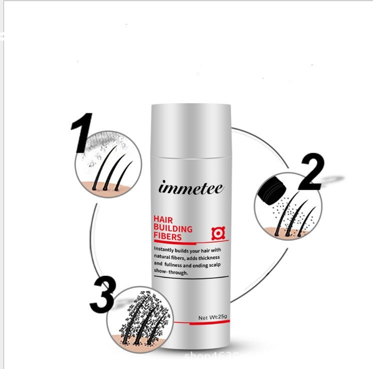 Plant hair additive fibre hair powder, one-time reinforcing artifacts to cover hair scarce manufacturers wholesale and direct