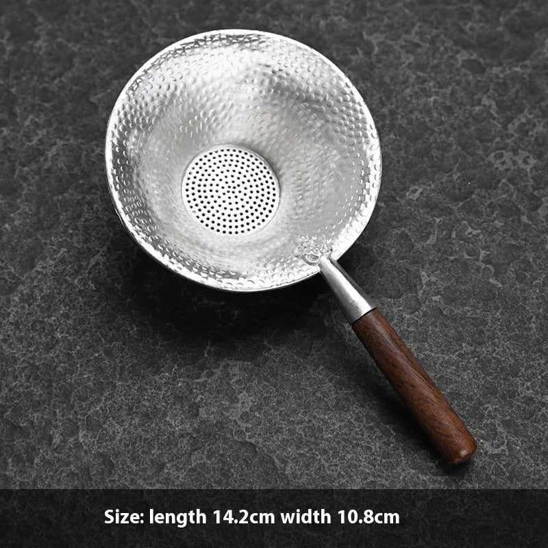 Creative Tea Strainer Tin Tea Funnel Pure Tin Tea Set 318c8c59 3faf 40dc a85c 2c42d50fa267 trans