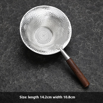 Creative Tea Strainer Tin Tea Funnel Pure Tin Tea Set 318c8c59 3faf 40dc a85c 2c42d50fa267 trans