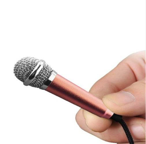 Mini mobile phone microphone mobile phone recording sing small microphone small microphone 3192919095369