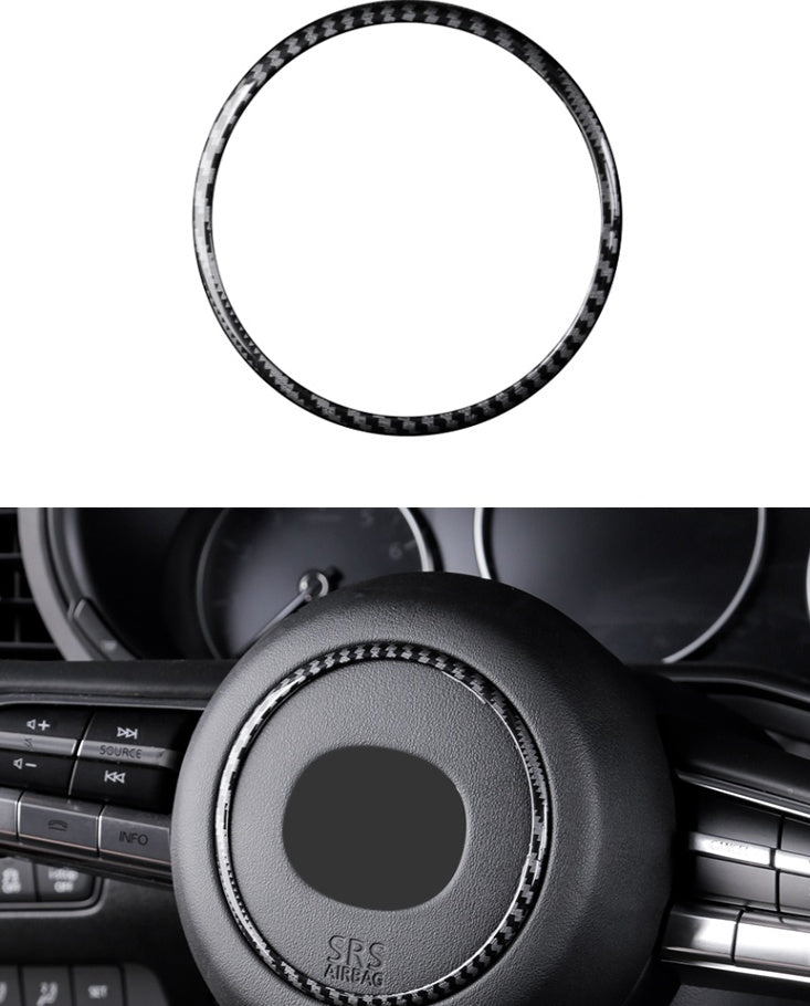 Mazda 3 Angkesaila modified interior carbon fiber decoration 31987210418