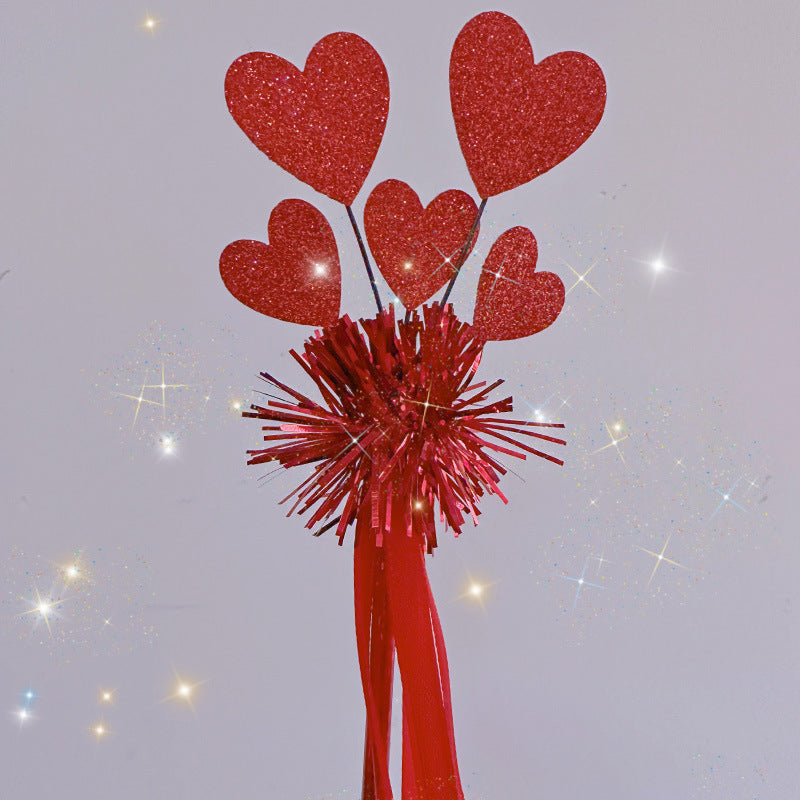 Fashion Headband Holiday Party Headdress Red Paillette Love Headband 31c5074b 99c7 4e0e 82e7 b697a9dfbd90