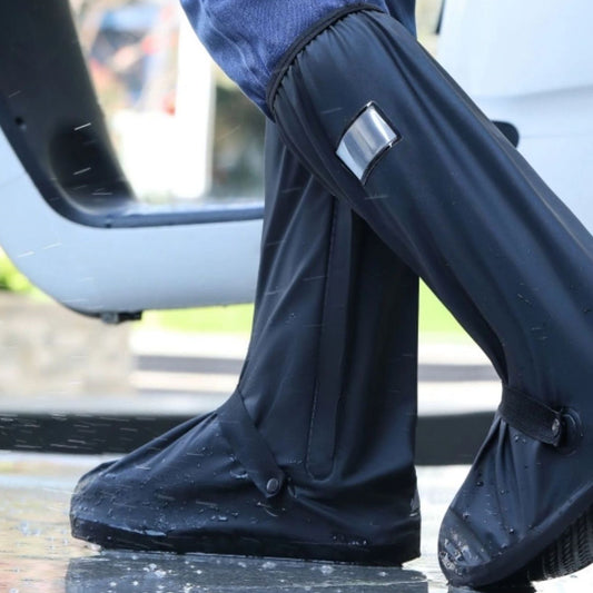 Waterproof Non-slip Overshoe Outer Wear Rain Shoes Wear-resistant High Tube Rain Booties 31d891c7 05bf 4d1f ba7b ca96d3b4b937