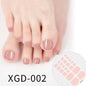 Nail Art Foot Sticker Fashion Solid Color Nail Sticker 31dbf254 1e68 4fd4 8c5f 01a5997bfe89