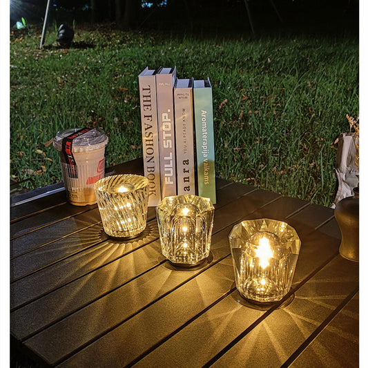 Nordic Bar Restaurant Bedside USB Wireless Charging Atmosphere Crystal Lamp 31e2a810 20cc 4ce7 bb7e ac04a247ee96