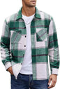 Men's High-end Thermal Plaid Padded Shirt Coat 31eedfbc 045b 45db 9eb7 e09b6aed5756 08b83732 63ea 4238 8a86 3c01d6849f98