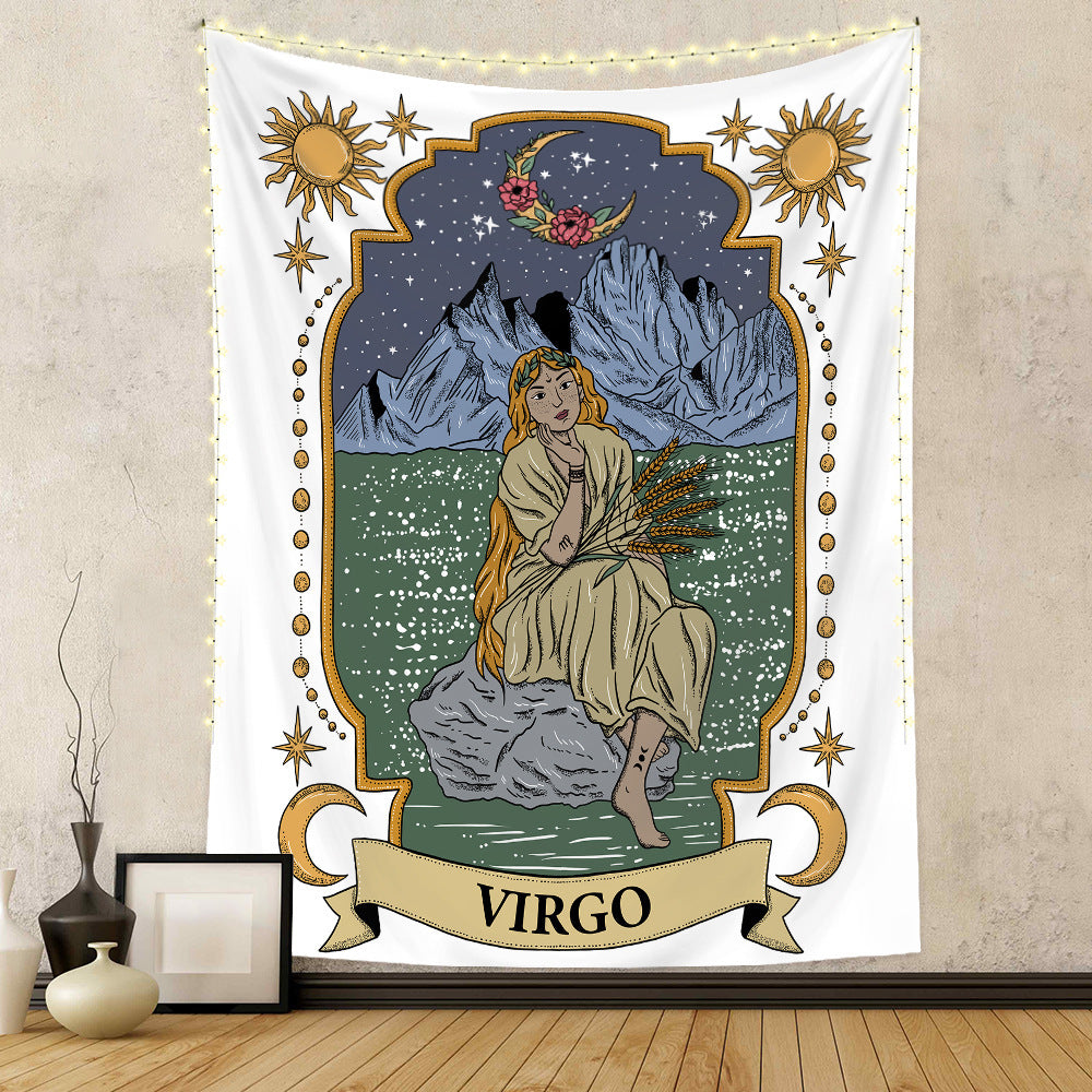 Twelve Constellation Tapestry Skull Tapestry Tarot Tapestry 31f96df3 08c4 4450 bb80 42d3e18c3712