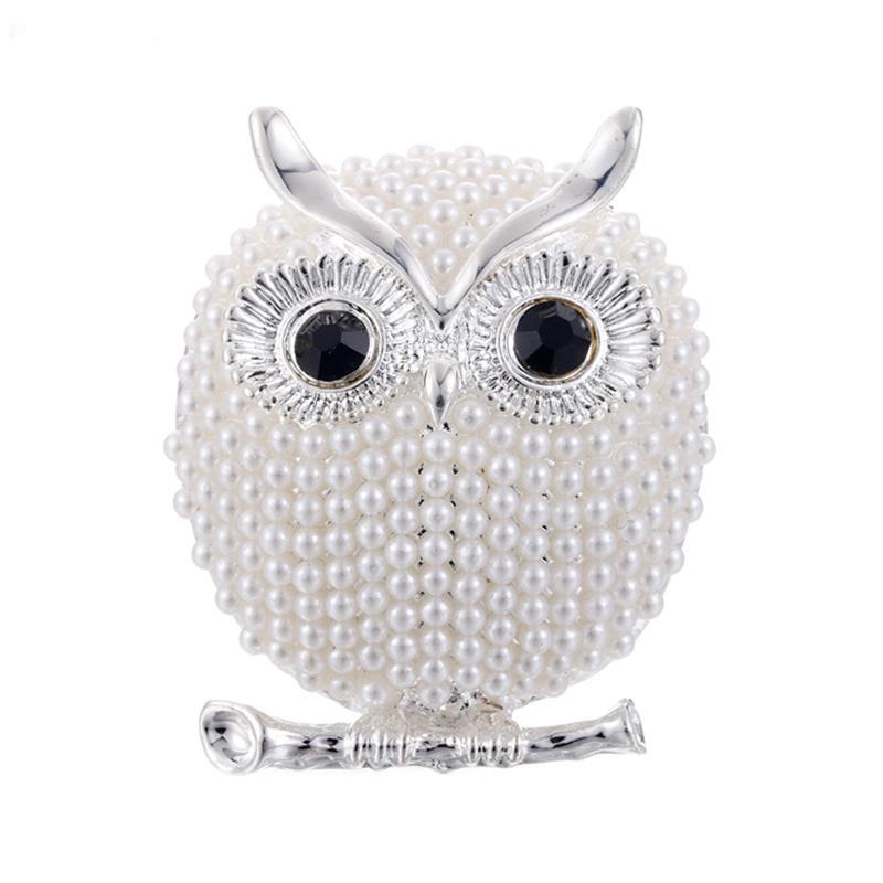 Owl brooch with glasses 3212209296960