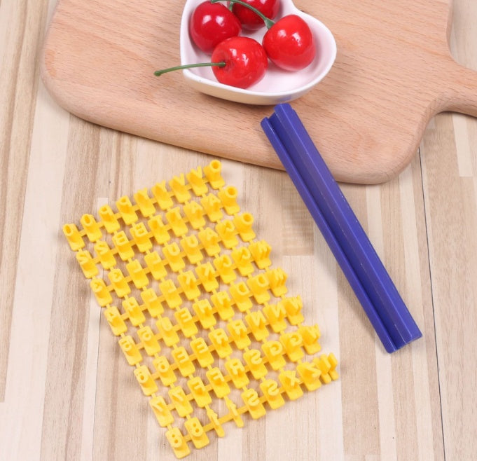 Number symbol seal biscuit mold 3223358645724