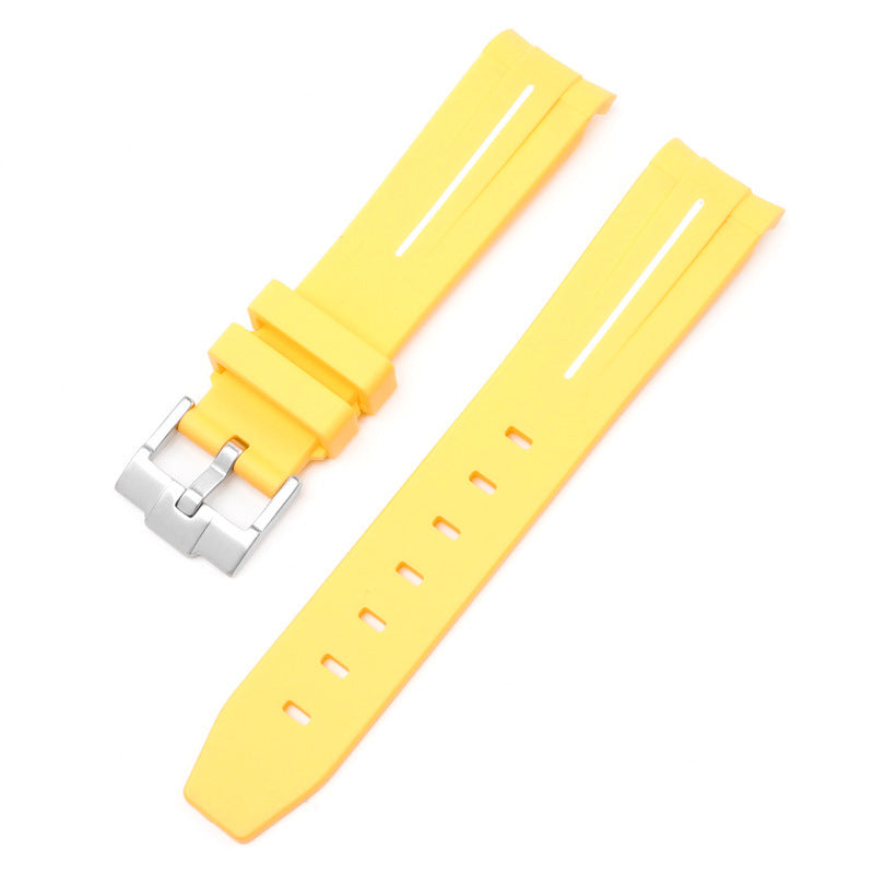 Mercury Arc Rubber Watch Strap Men's And Women's Waterproof 20mm 32440148 4dc4 4529 a562 ef5a668ba8c2
