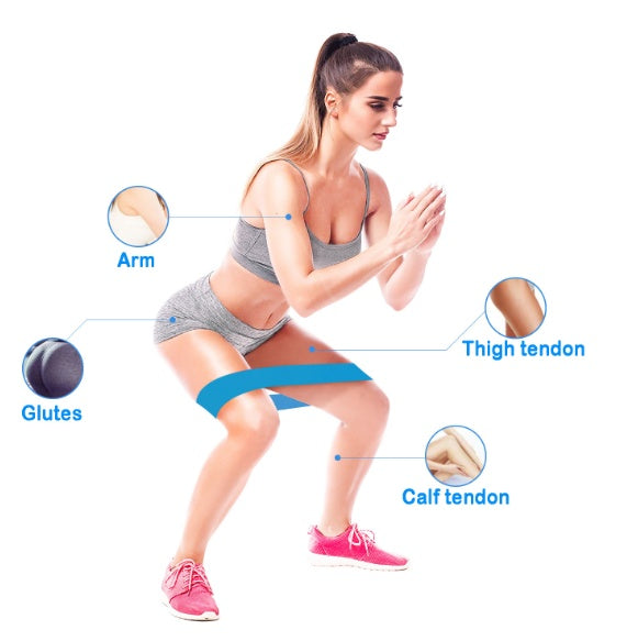 Resistance Bands Sealing Elastic Booty Sport Bodybuilding Rubber Band For Fitness Gym Leagues Equipment Sports Mini Yoga 3244