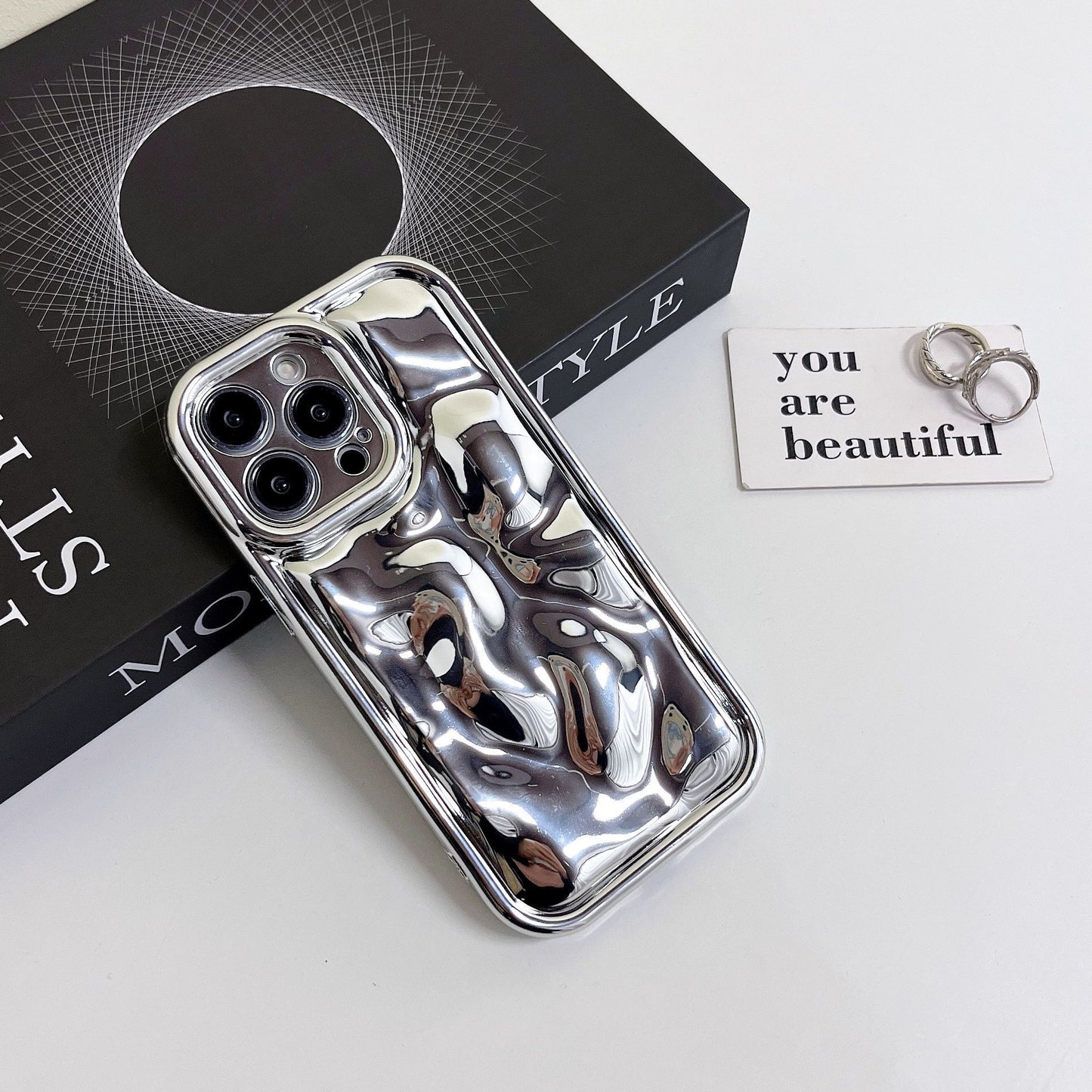 All-inclusive Drop-resistant Electroplated Meteorite Pattern Phone Case 3245e0ec 81b2 41fb 96b9 ab9941c4a063