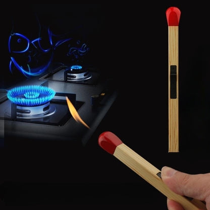 Tiktok Same Practical Lengthened Match Stick Burning Torch Kitchen Dedicated Gas Stove Inflatable Metal Lighter 3250aff7 9ae1