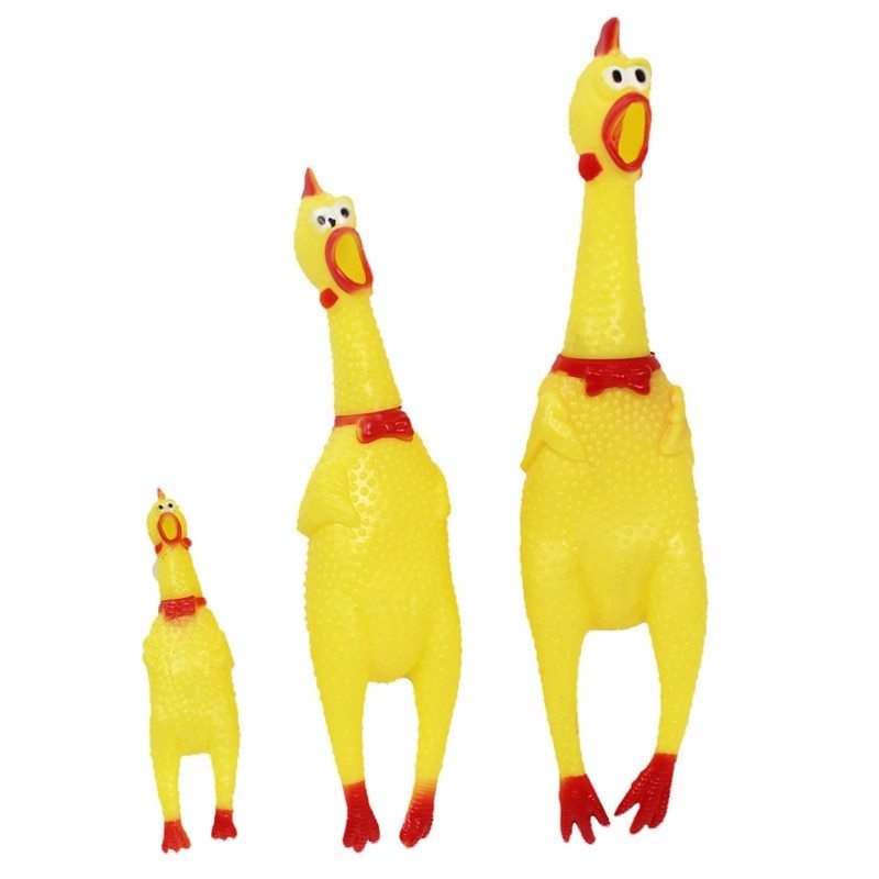 Screaming Chicken Pet Toy Venting Screaming Creative Prank 3257457906640