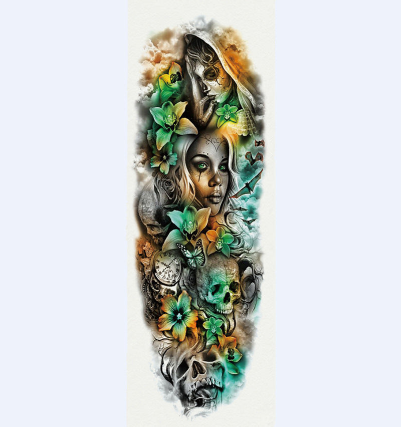 Full arm tattoo stickers