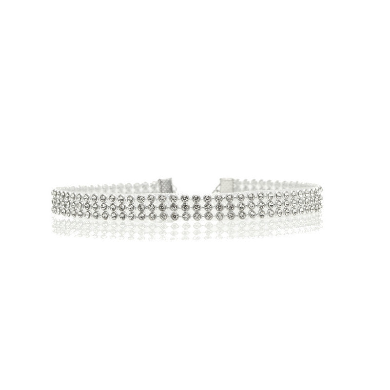Fashion Women Full Crystal Rhinestone Choker Necklace Wedding Jewelry Chokers Necklaces For Women 3263531756226 08a11b1a 95a9