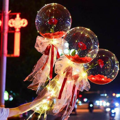 LED Luminous Balloon Rose Bouquet Transparent Bobo Ball Rose 32636821280 9a3068d8 8e74 4c84 a4d8 5bc81184be37