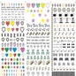 Watermark sticker decal nail sticker 326863183182
