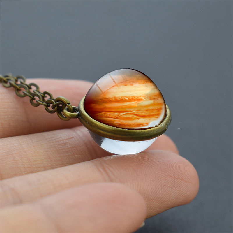 Nebula Galaxy Double Sided Pendant Necklace 3274901020963