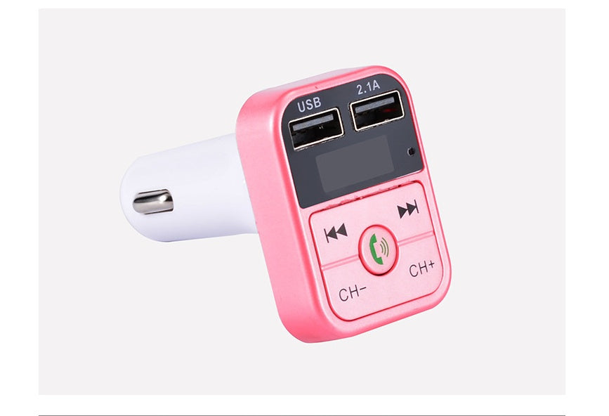 B2 car Bluetooth MP3 hands-free phone car MP3 player FM transmitter car charger receiver car charger 3274962878753