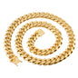 Hot Stainless Steel Link Gold Miami Cuban Border Chain Men Women Jewelry Necklace Or Gift Bracelet Xams 327813461872