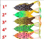 Double Propeller Frog Soft Bait 3282762188610