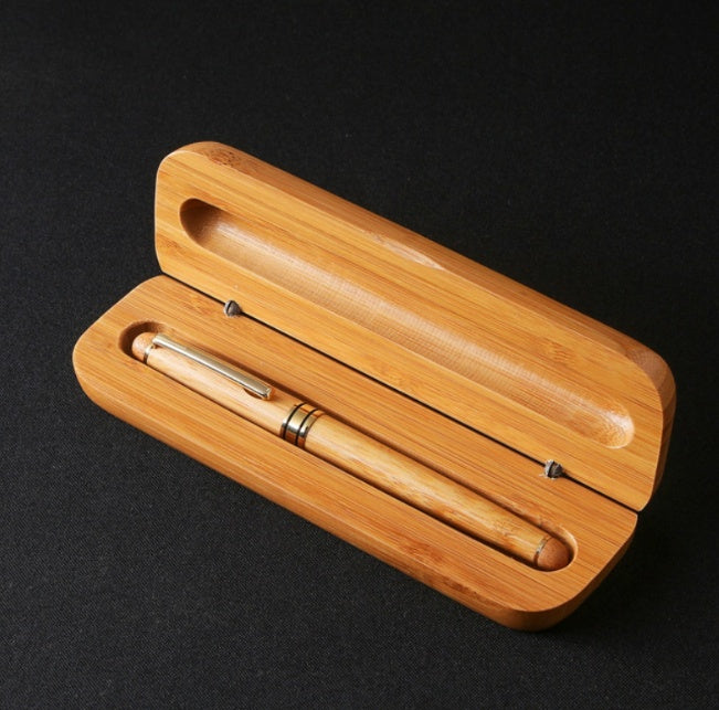 Bamboo Pen Bamboo Pen Pen Ball Pen Lettering Customer Gift Hard Pen Neutral Bamboo Pen - 图片 11