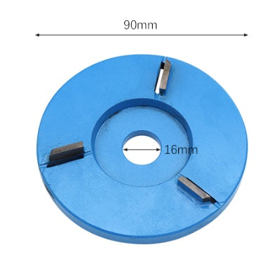 Meterk Six Teeth Power Wood Carving Disc Tool Milling Cutter For 16mm Aperture Angle Grinder Power Tool Accessories 328829354