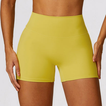 High Waist Yoga Shorts Belly Contracting Peach Hip Lifting Sport Shorts 3292535d ce06 4545 9ed9 29090c975999