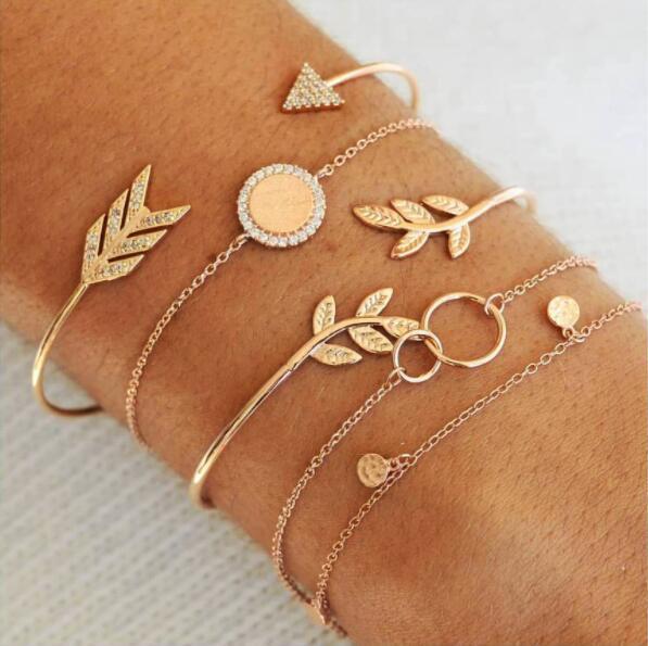 female multi-layer rope chain bracelet jewelry 32995504756210