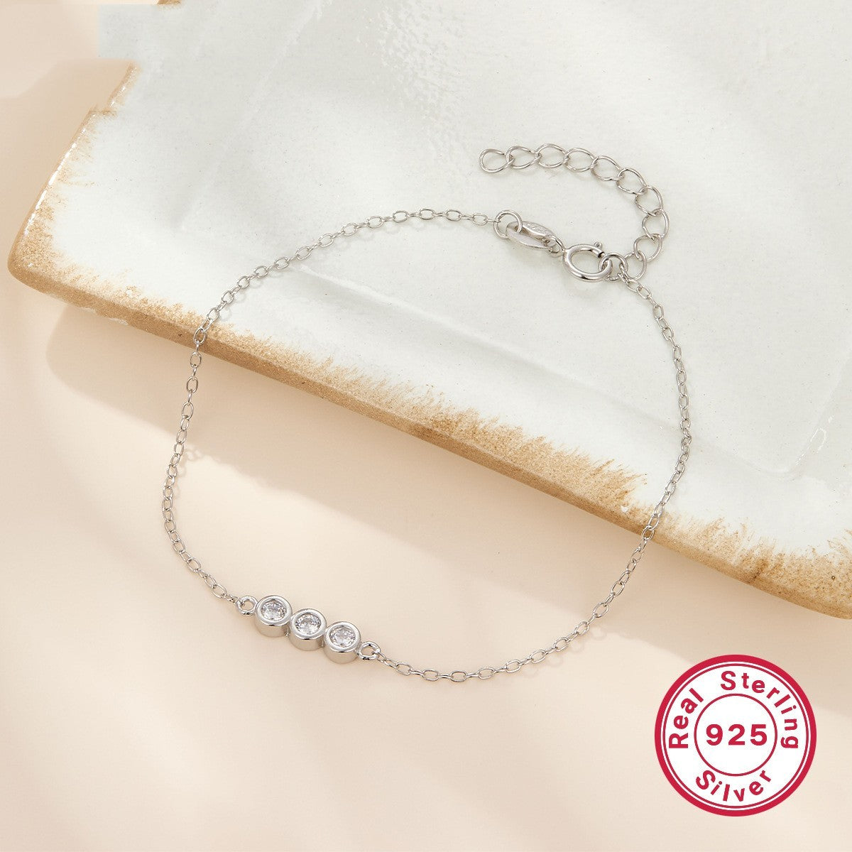 925 Silver Bracelet Women's European And American - HD Wireless Product #5