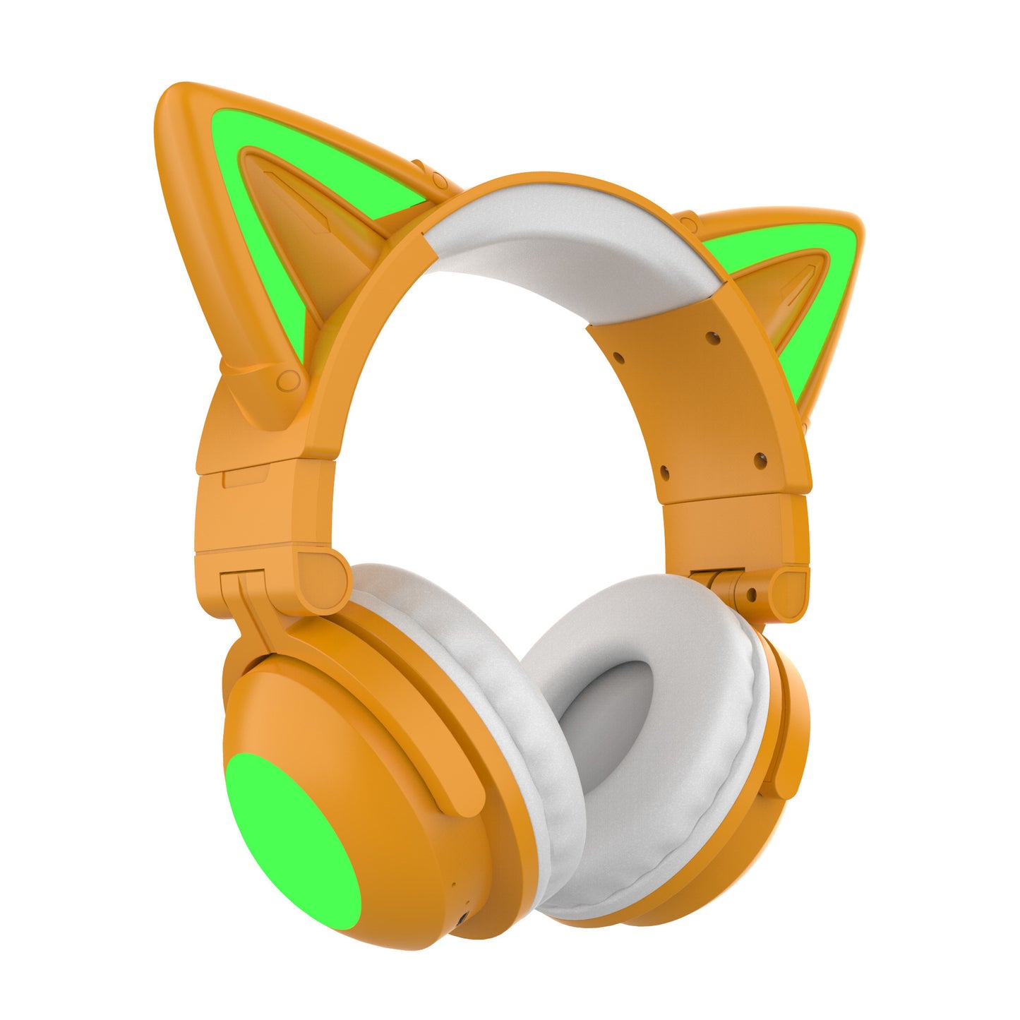 Head-mounted Bluetooth Headset Luminous Cat Ear Petal Angle 32bc6319 d521 467c 9dff f1130554af33