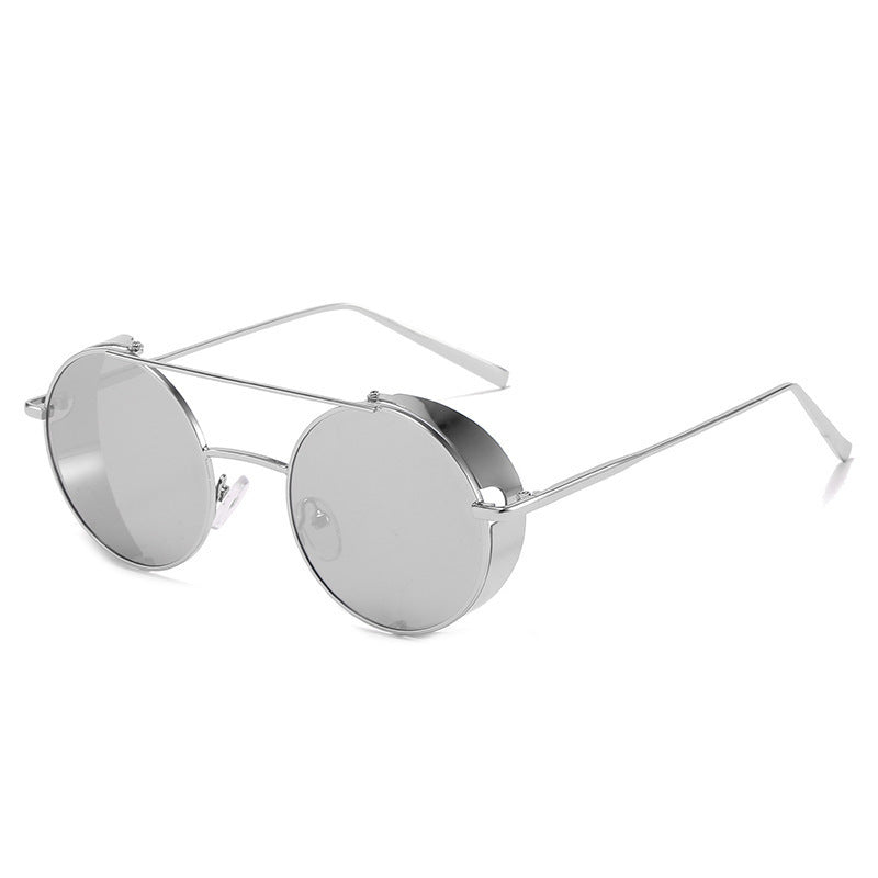 New Metal Double Beam Sunglasses Retro Round Glasses 32bd7d4c 3b51 47d8 aff6 ed46cfa4ff43