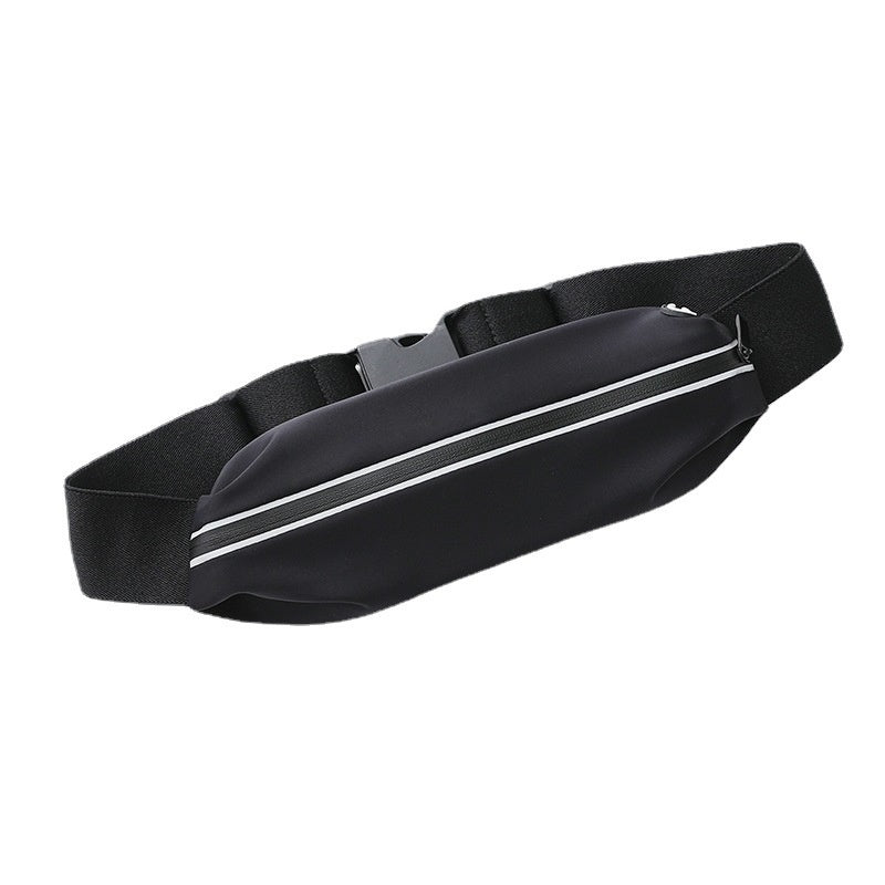 Men's And Women's Outdoor Sports Waist Bag Gym Bag Waterproof Storage Bag Sports Bag Invisible Ultra-thin Mini Small Waist Ba