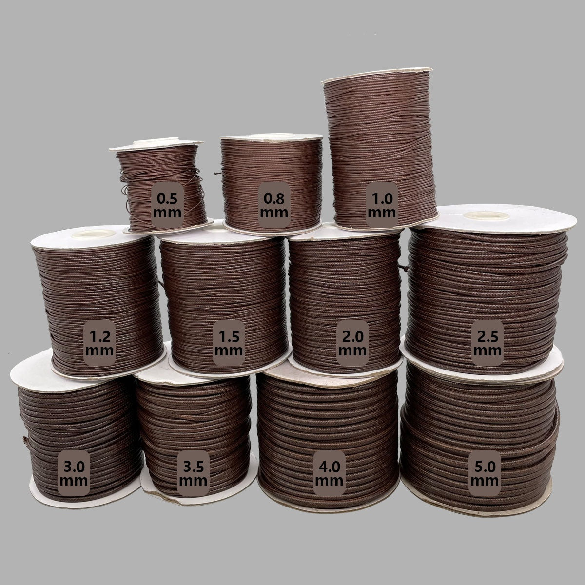 Waxed Thread Environmental Protection Wax Rope Multi-color Hand-woven Wax Rope Necklace Rope Bracelet 32e280e8 e1bc 408b 87a8